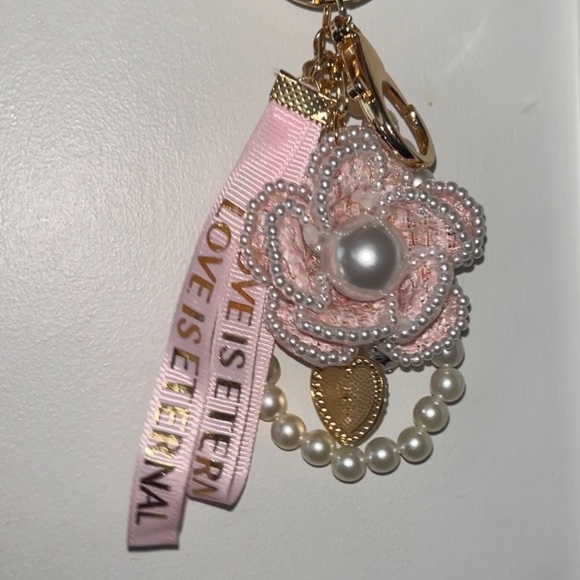 Elastic Beaded Tassel Bracelet Keychain - Picture 7 of 10